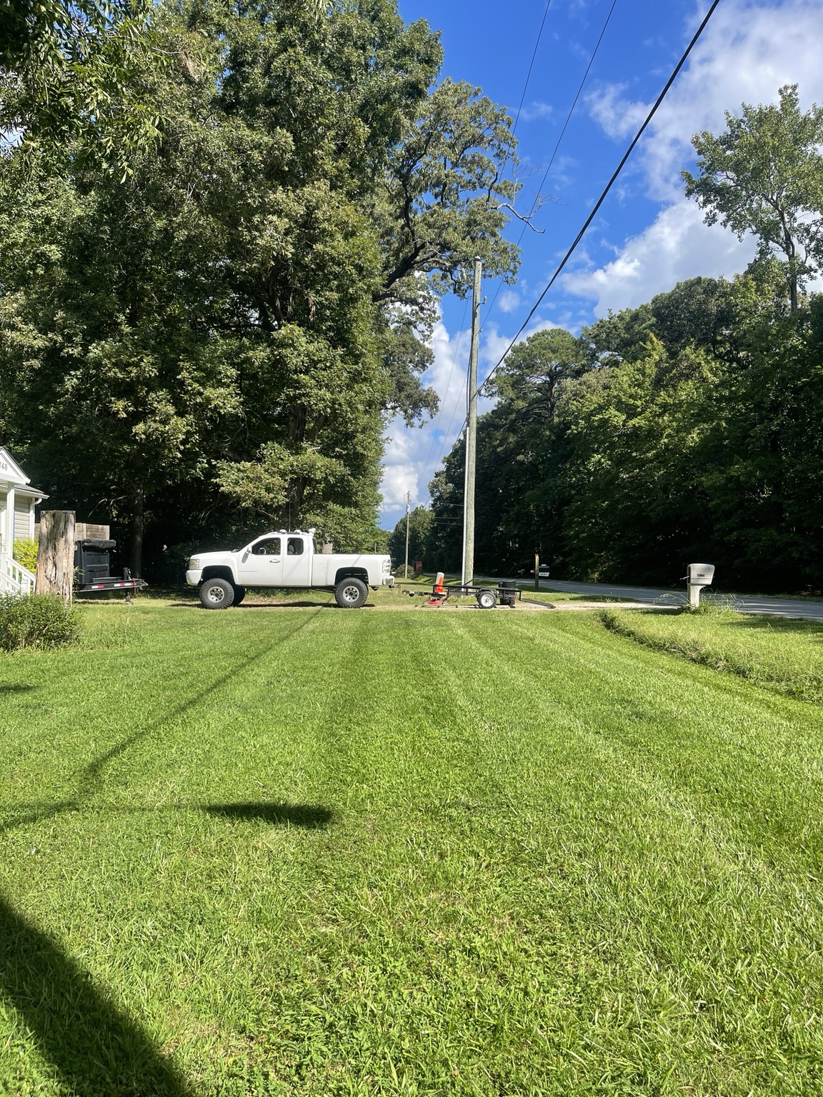 Lawn maintained by LNO Lawn Care